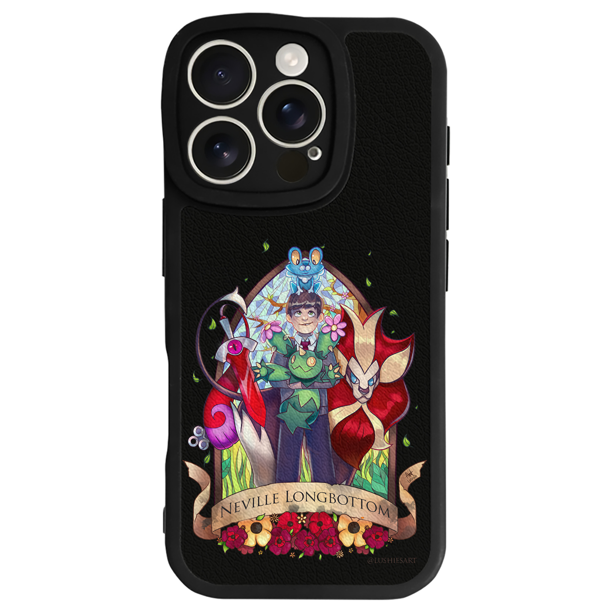 （画像用） Harry Potter ハリー・ポッターシリーズ 【iPhone 16シリーズ対応】シリコンスマホケース（レザー調） 材質：シリコン